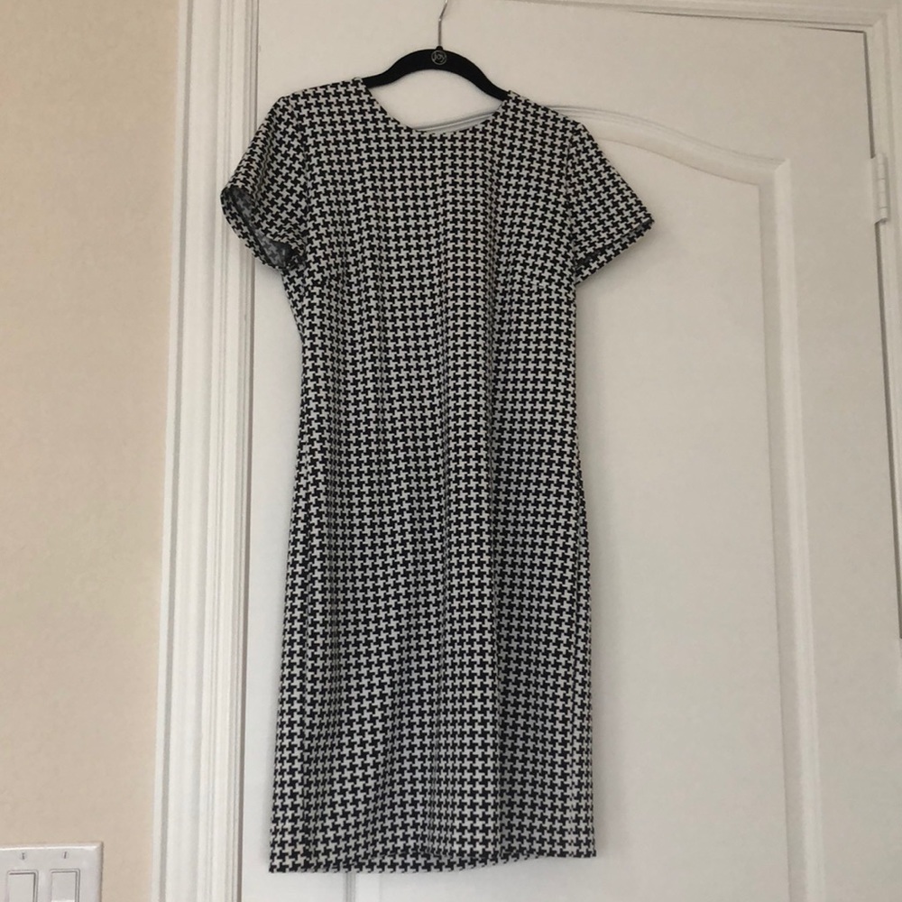 Houndstooth MK dress